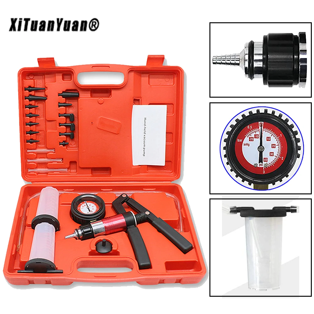 Power Xchange Tools - Auto Hand Held Vacuum Pressure Pump