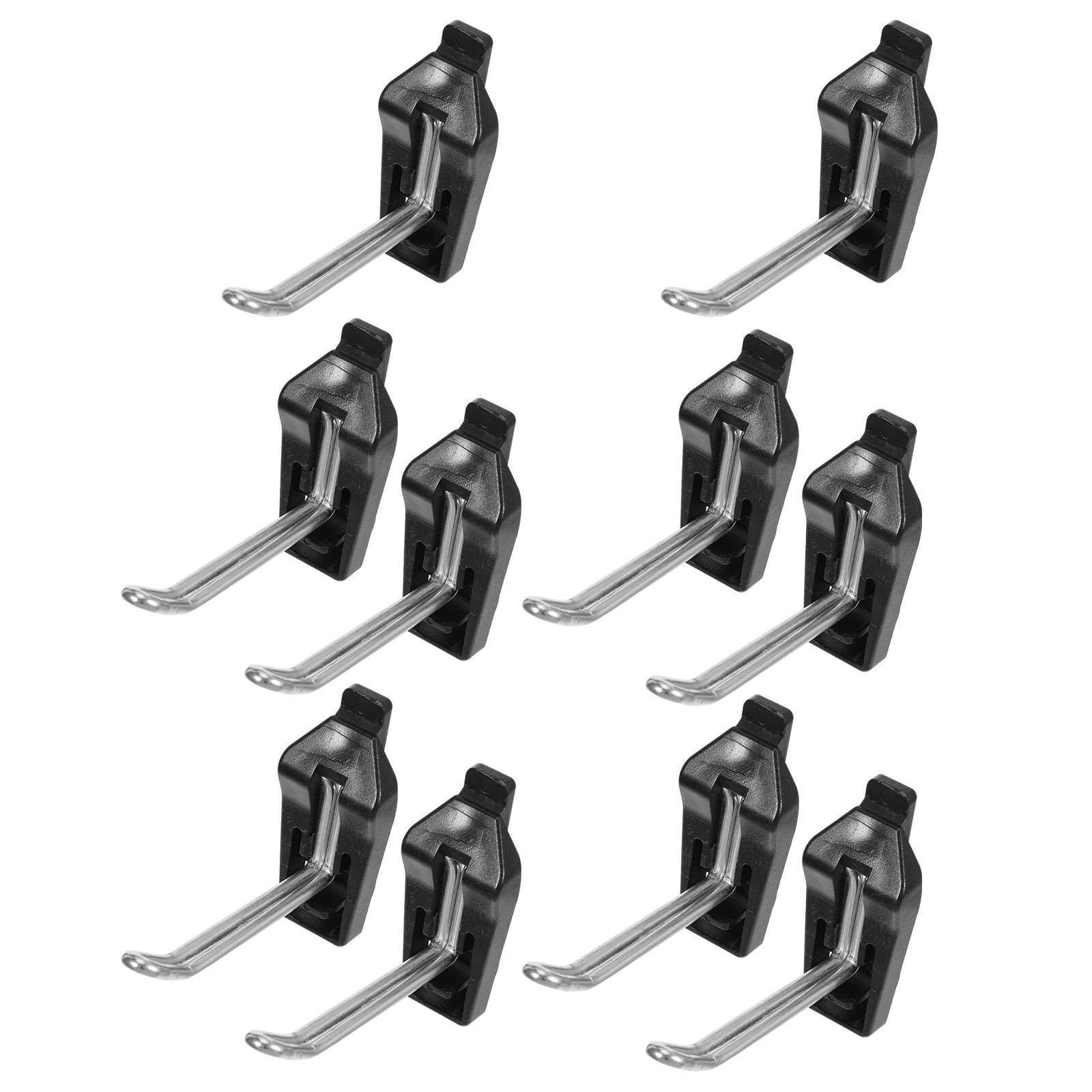 Power Tools Display Rack - 10Pcs Space Saving Pegboard Hooks Kit
