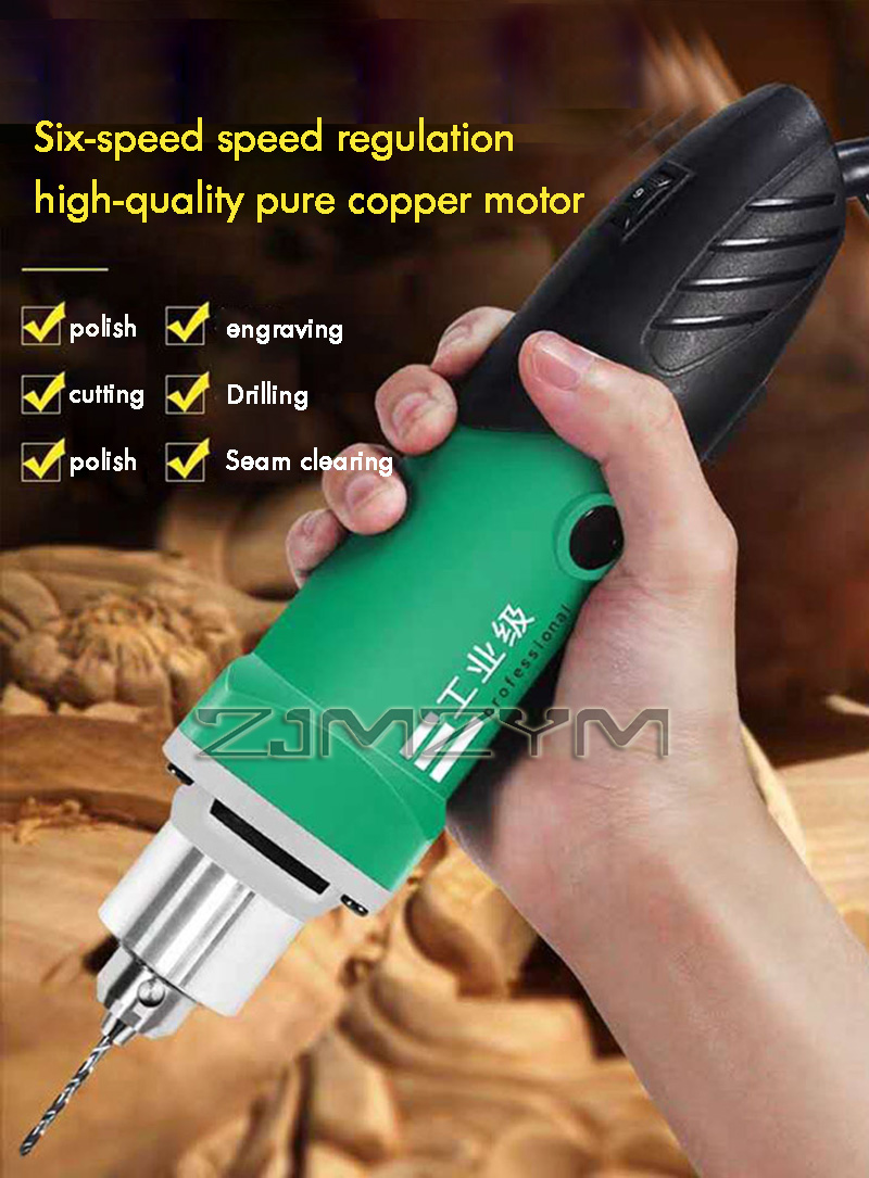 Power Tools Impact - 6-Position Variable Speed High-Power Engraver Electric