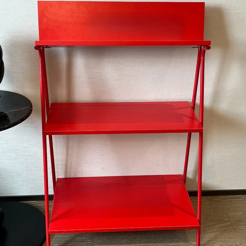 Power Tools Display Rack - Wrought iron shelves, floor-to-ceiling multi-layer display