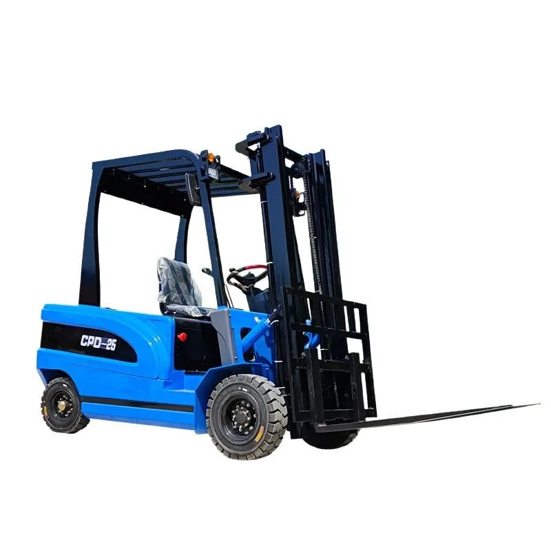 Small four-wheel electric fork - Power Tools Logistics recension och pris