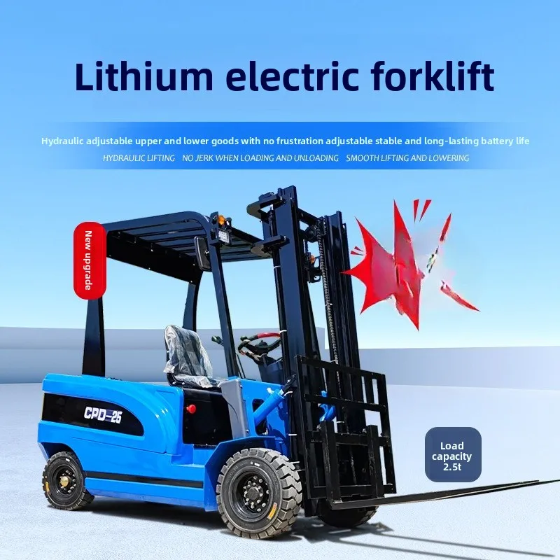 Small four-wheel electric fork - Power Tools Logistics recension och pris