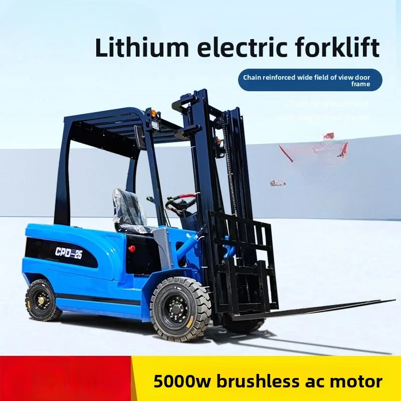 Small four-wheel electric fork - Power Tools Logistics recension och pris