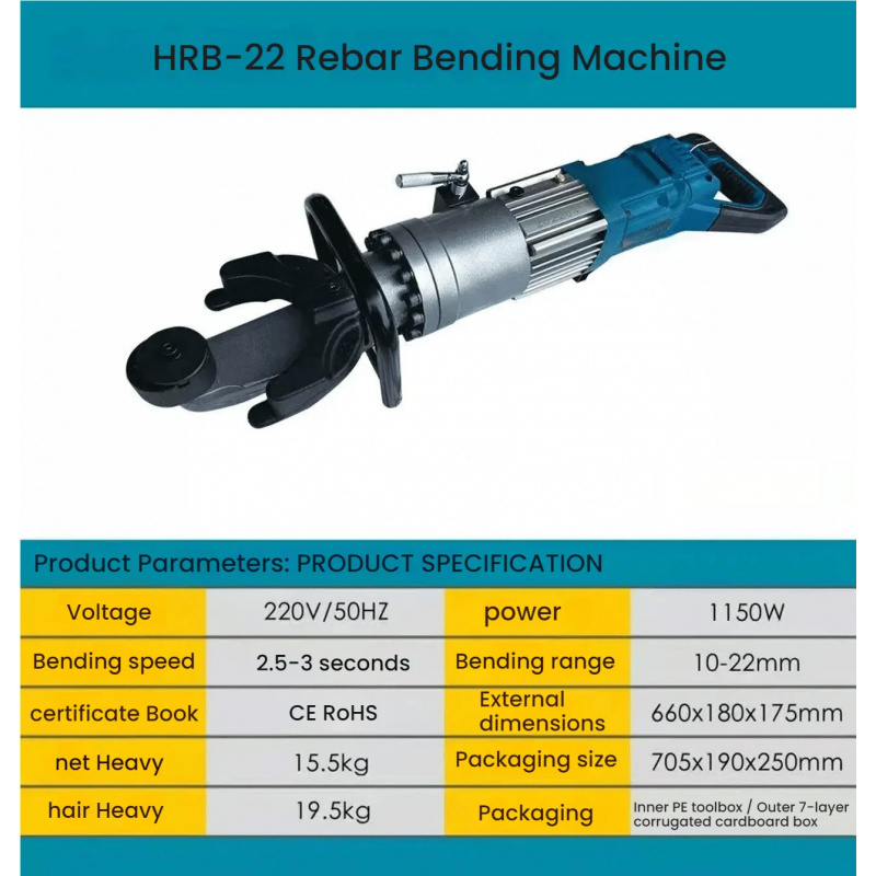 Lingxing Power HRB-22 Electric - Power Tools Hand Held recension och pris