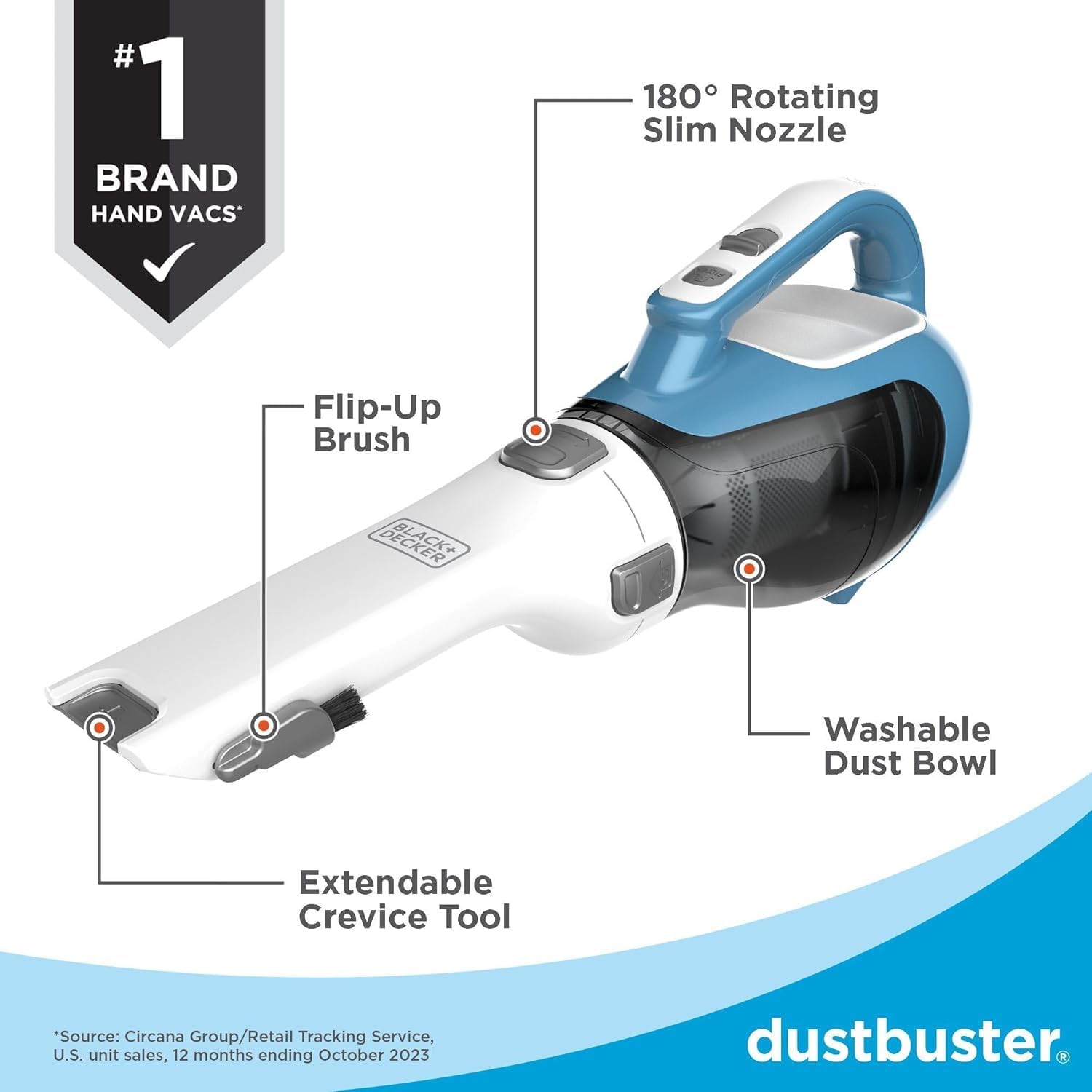 Cordless Handheld Vacuum for H - Power Tools Hand Held recension och pris