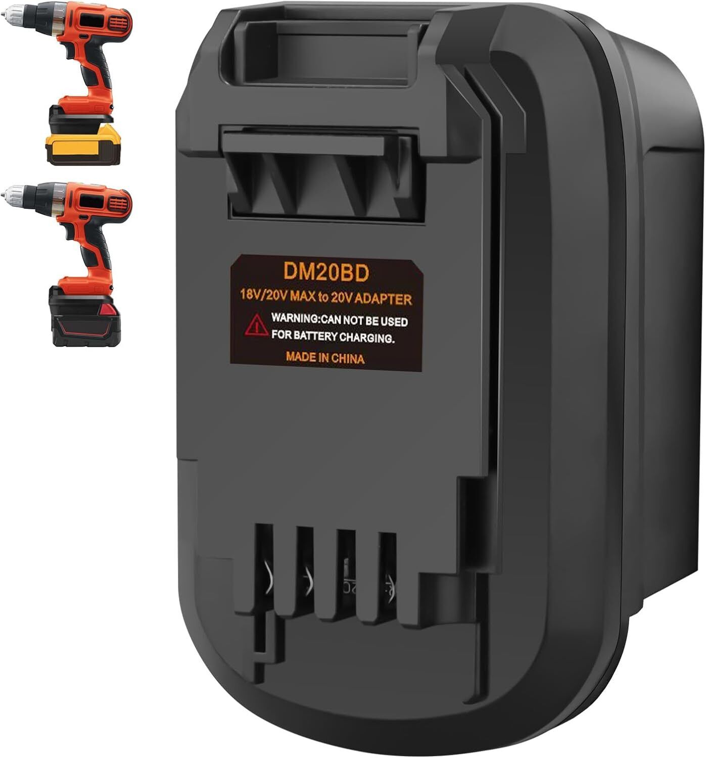 DM20BD Battery Adapter for DeW - Black+Decker Tool Cordless recension och pris