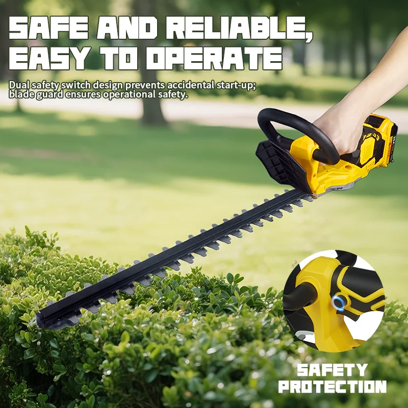 VIVSSO Cordless Electric Hedge - Power Tools Garden recension och pris