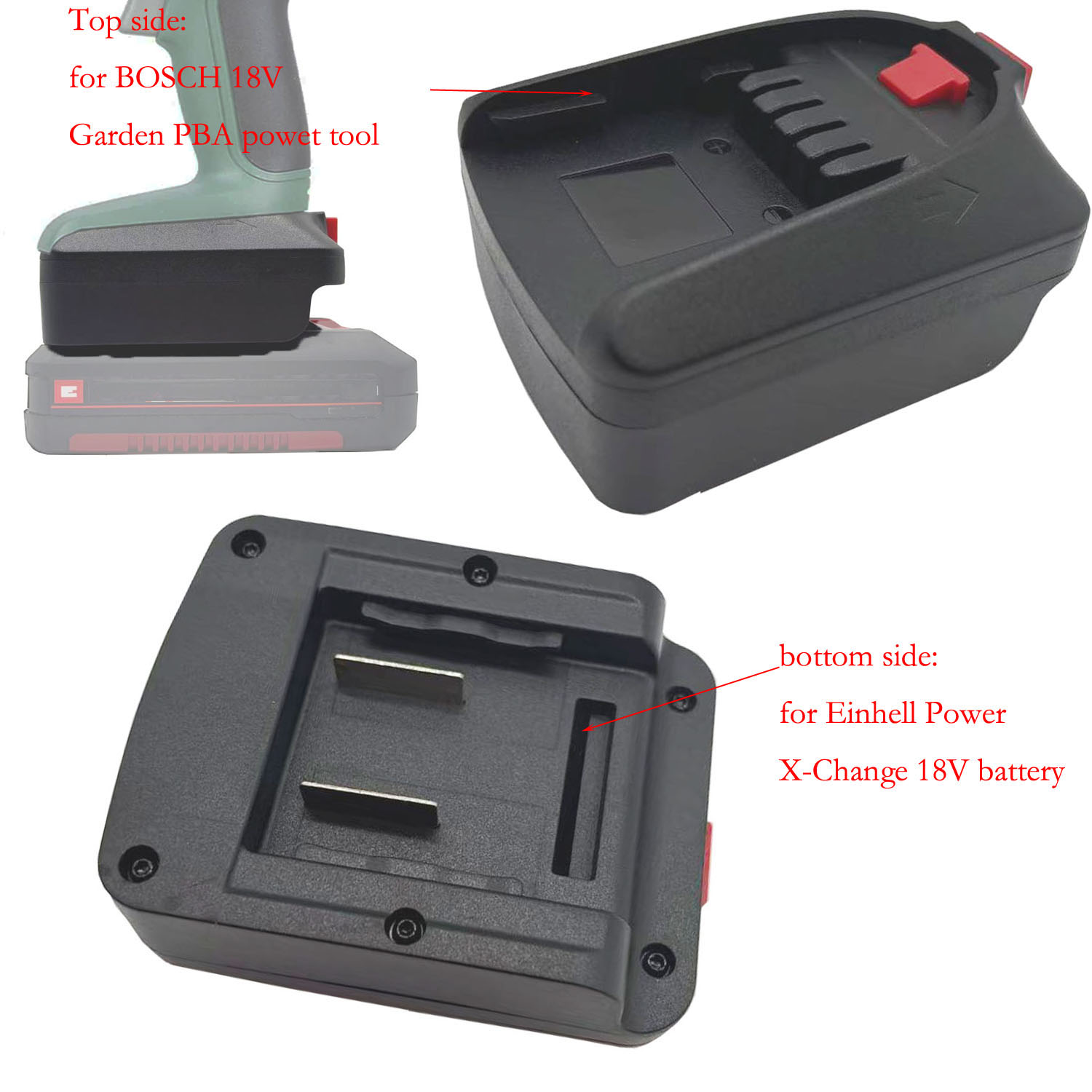 1pc Battery Adapter Converter  - Power Xchange Tools recension och pris