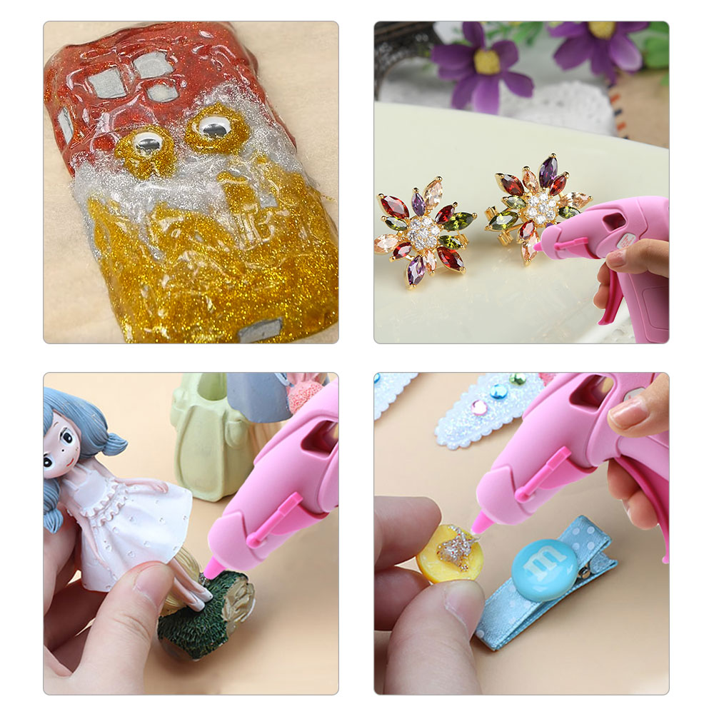 Multi-color hot melt glue stic - Power Tools Yellow Color recension och pris