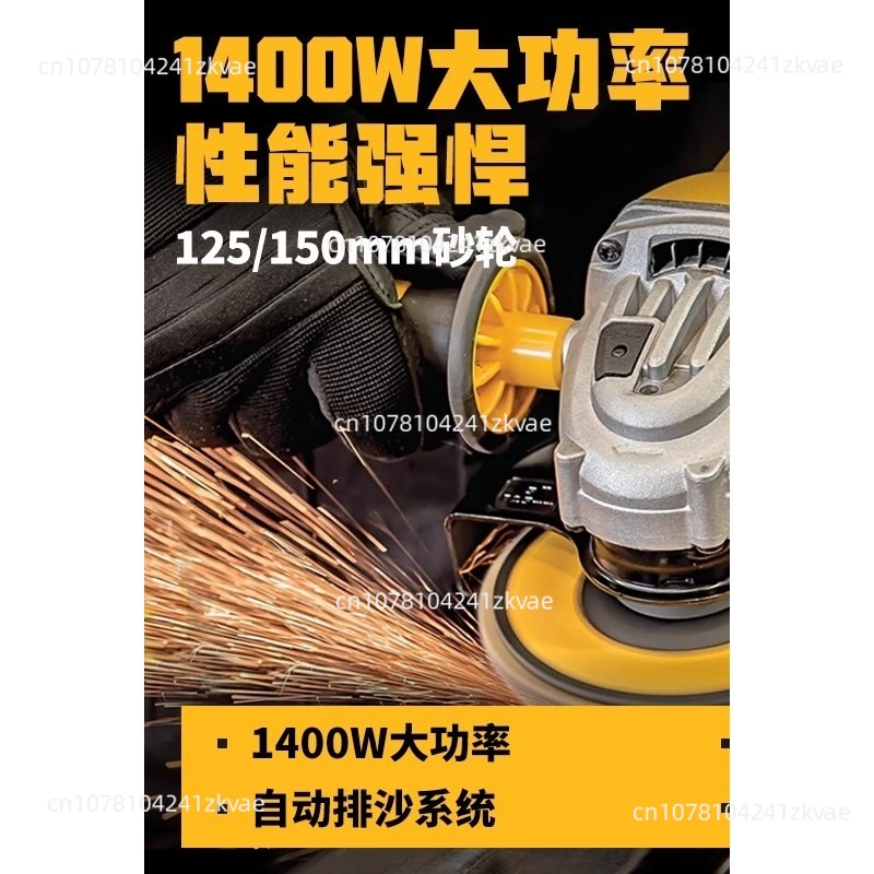 Electric Angle Grinder 125mm/1 - Power Tools Hand Held recension och pris