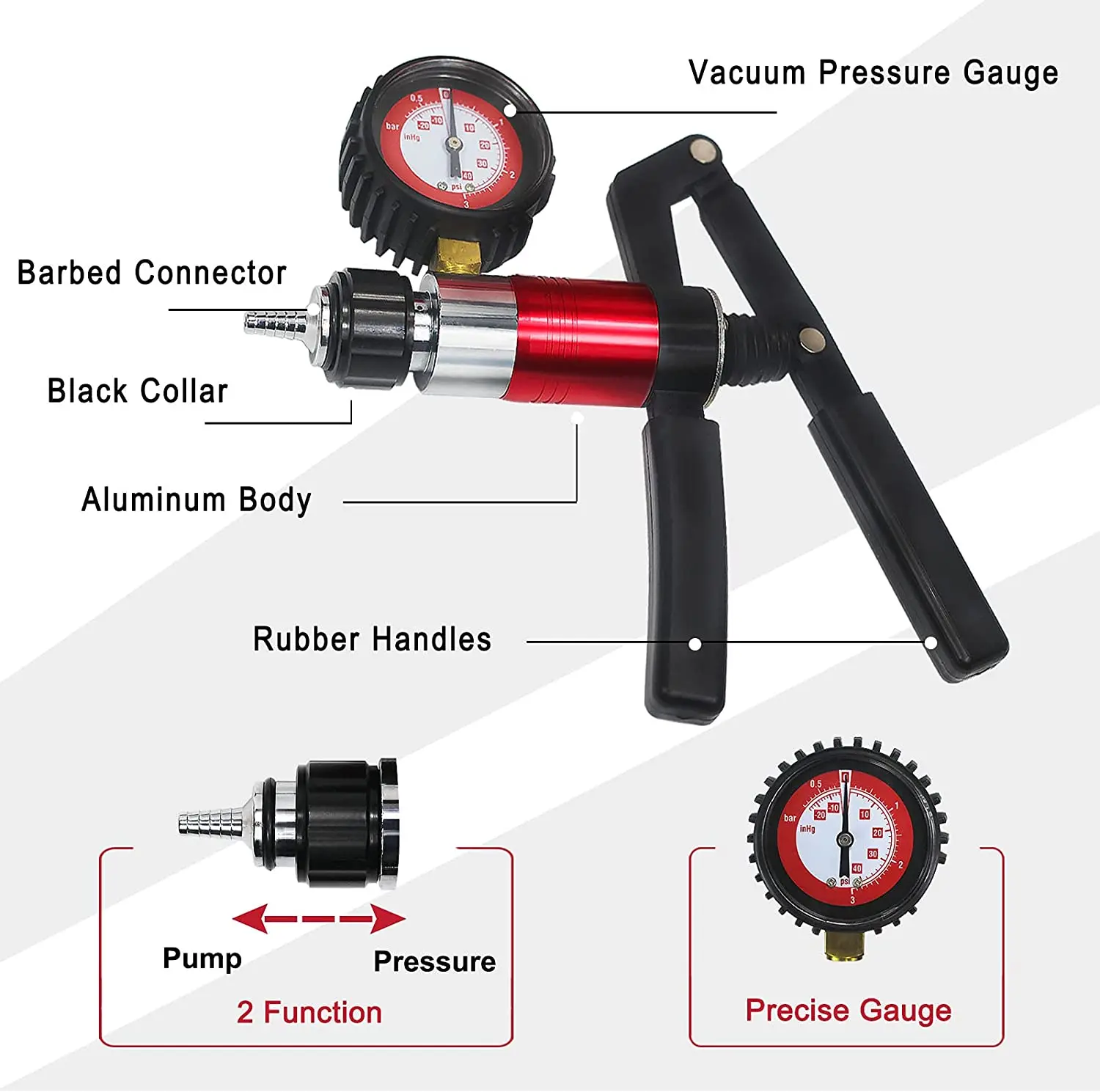 Auto Hand Held Vacuum Pressure - Power Xchange Tools recension och pris