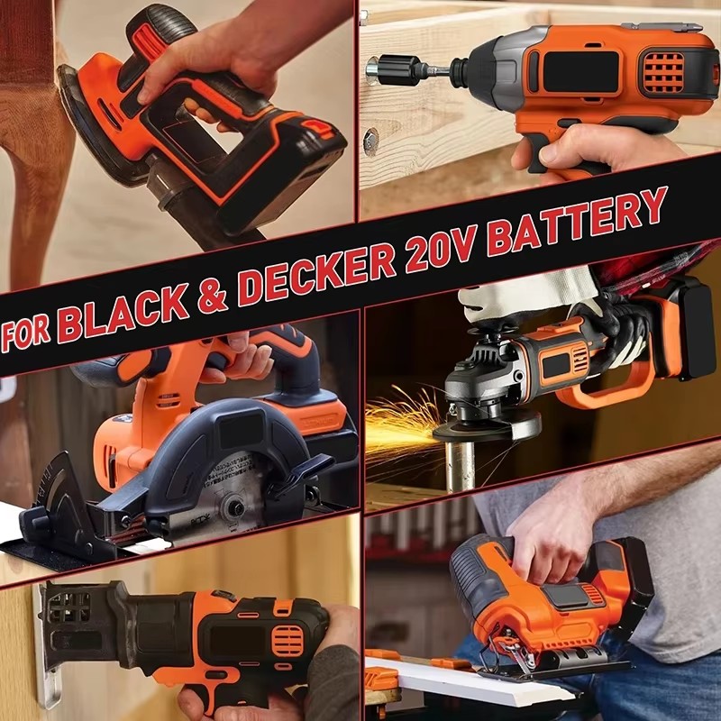 for Black & Decker 20V Battery - Black+Decker Tool Cordless recension och pris