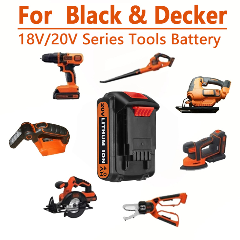 18V 3.0Ah 8.0Ah BL2018 Replace - Black+Decker Tool Cordless recension och pris