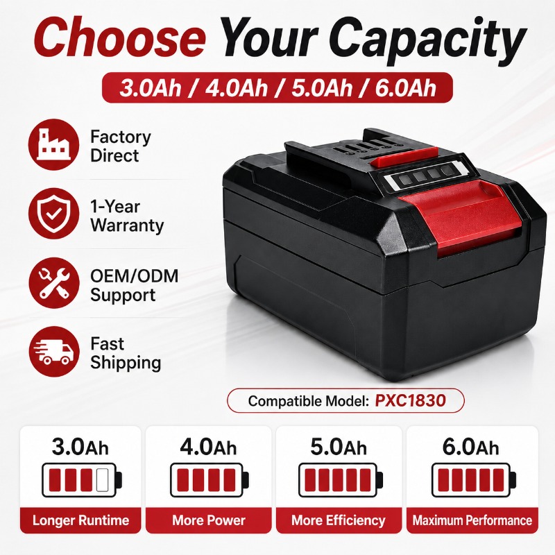 Replacement 18V 5.0Ah Li-ion B - Power Xchange Tools recension och pris