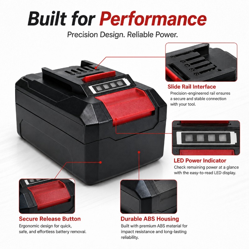 Replacement 18V 5.0Ah Li-ion B - Power Xchange Tools recension och pris