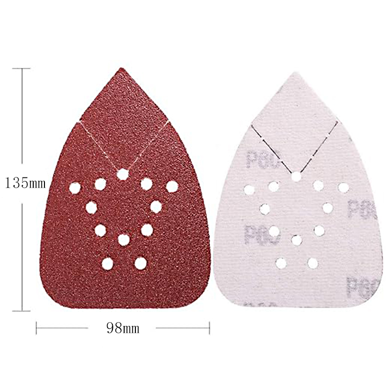 Triangle 12-Hole Sandpaper 135 - Detail Sander Corner recension och pris