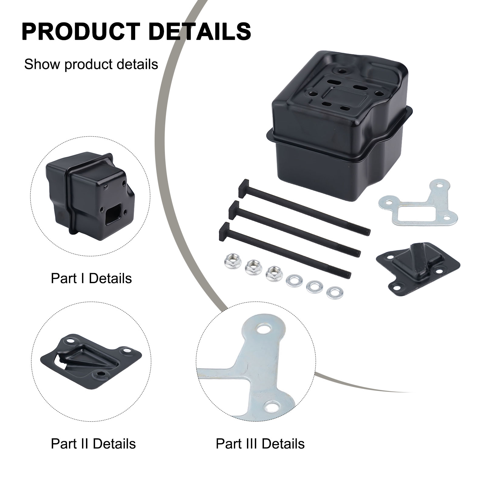 Exhaust Muffler Gasket Cover M - Power Tools And Names recension och pris