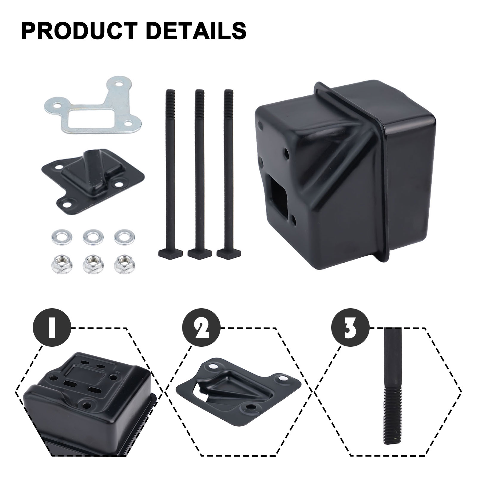 Exhaust Muffler Gasket Cover M - Power Tools And Names recension och pris