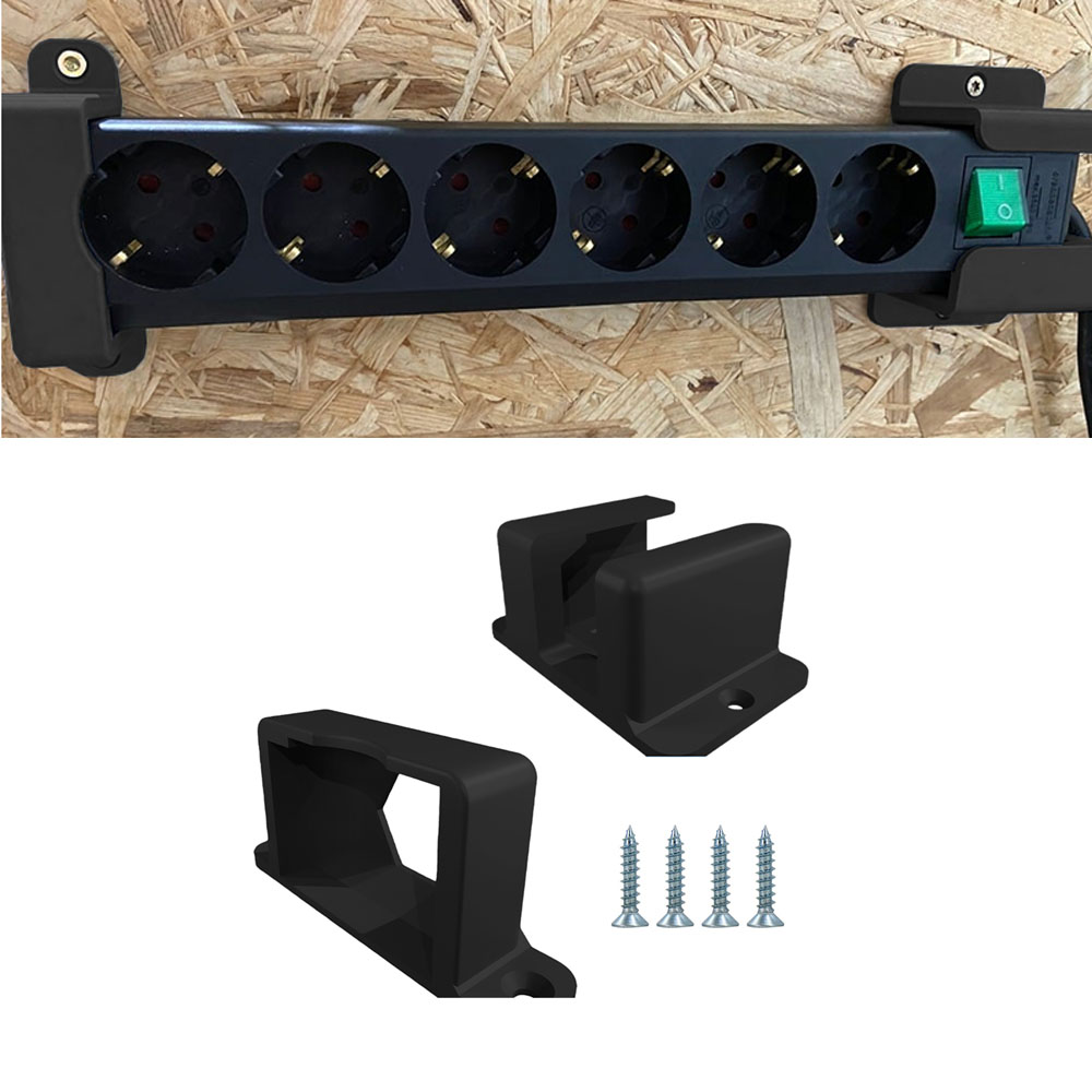 Power Strip Bracket With 4 Scr - Power Tools Display Rack recension och pris
