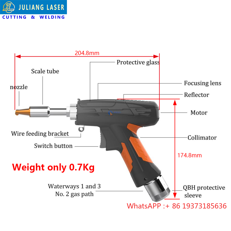 Handheld 1500W Fiber   Welding - Power Tools Used In Welding recension och pris
