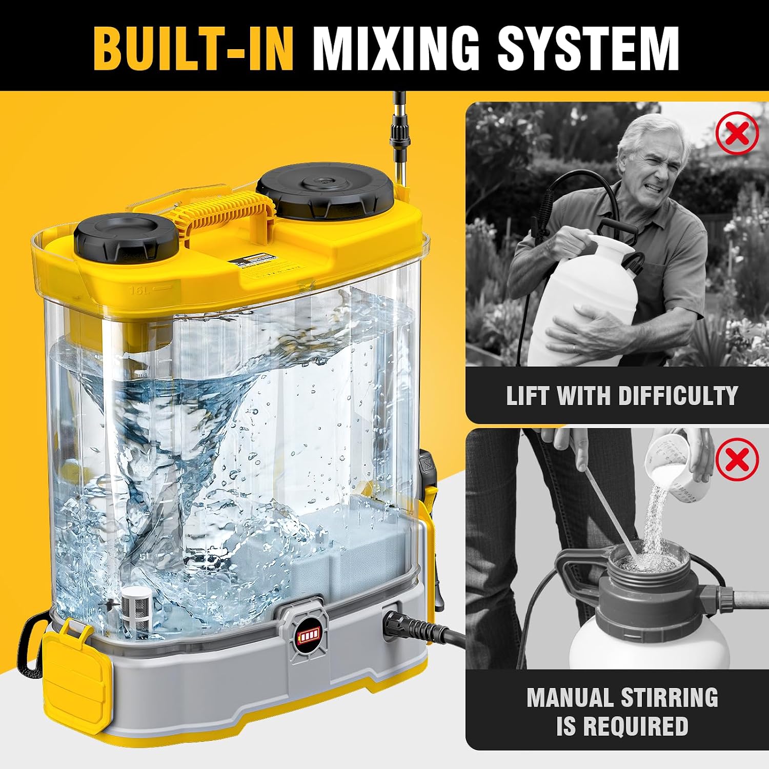 4.2 Gal Battery Powered Backpa - Power Tools Garden recension och pris
