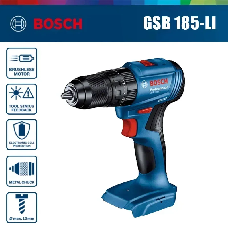 Bosch GSB 185-LI 18V Brushless - Power Tools Impact recension och pris