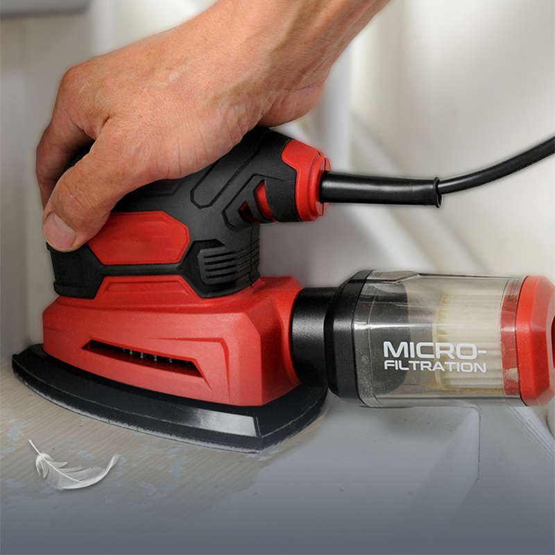 Woodworking Sandpaper Grinder  - Detail Sander Corner recension och pris