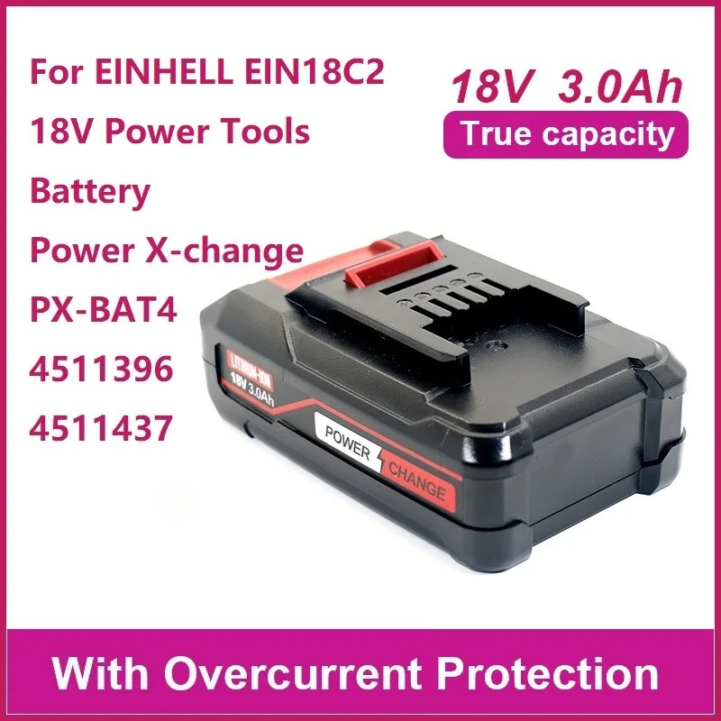 3000mAh Replacement Battery EI - Power Xchange Tools recension och pris